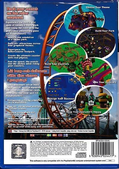 Theme Park World - PS2 (B Grade) (Genbrug)